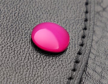 Accessori in agata magenta